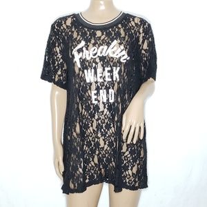 Lane Bryant NWOT Lace Overshirt